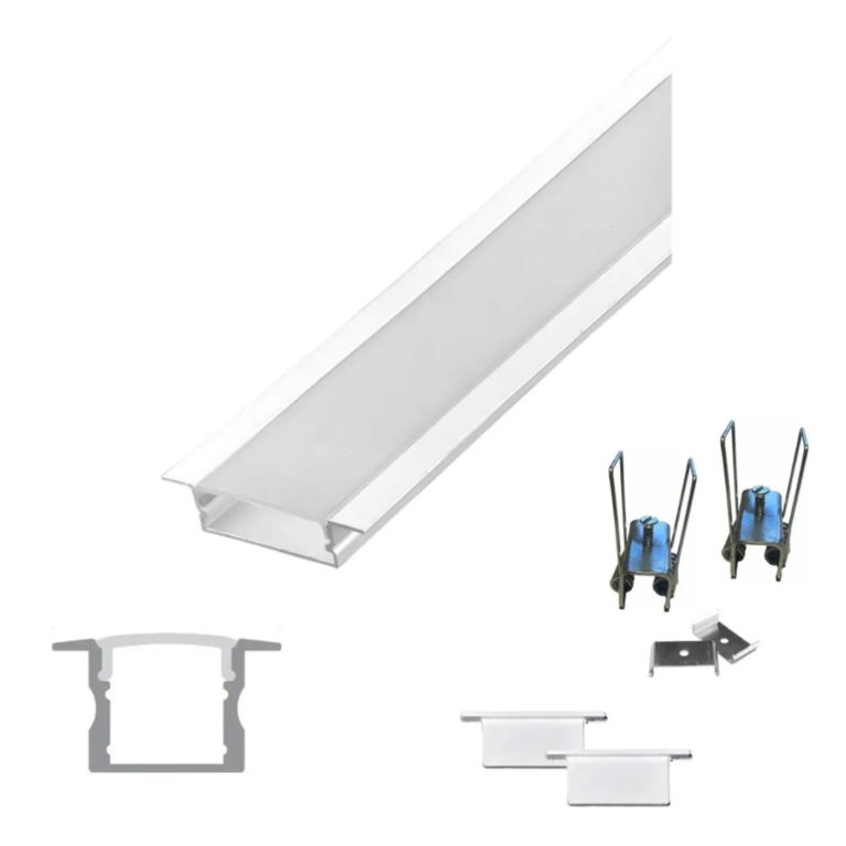 Perfil Embutir 25x14mm 111