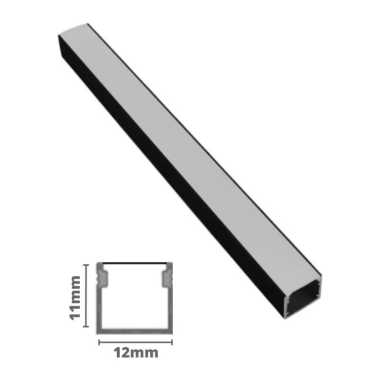 Perfil Sobrepor Baby 12x11mm 6